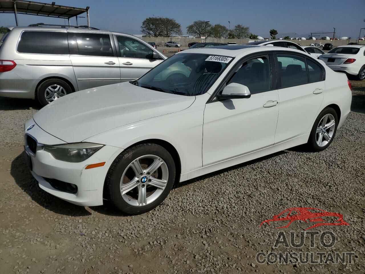 BMW 3 SERIES 2015 - WBA3C1C51FP852825