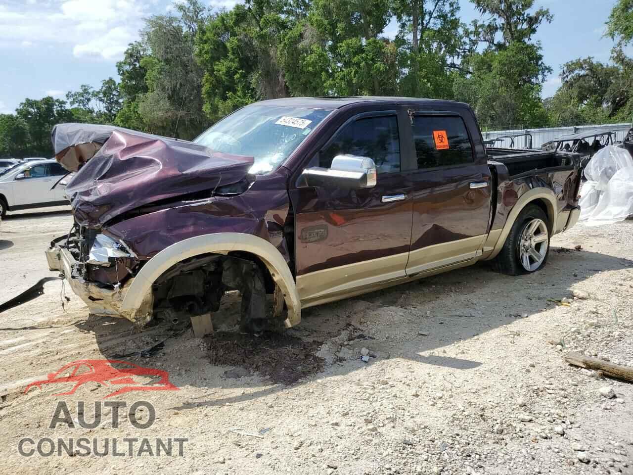 DODGE RAM 1500 2012 - 1C6RD7PT1CS147710