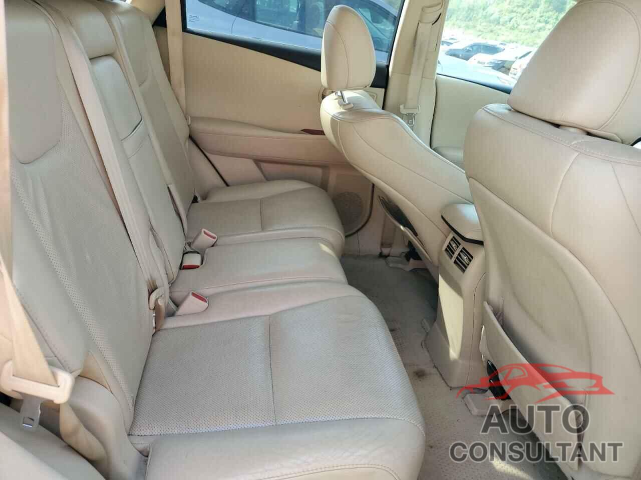 LEXUS RX350 2012 - 2T2BK1BA2CC126946