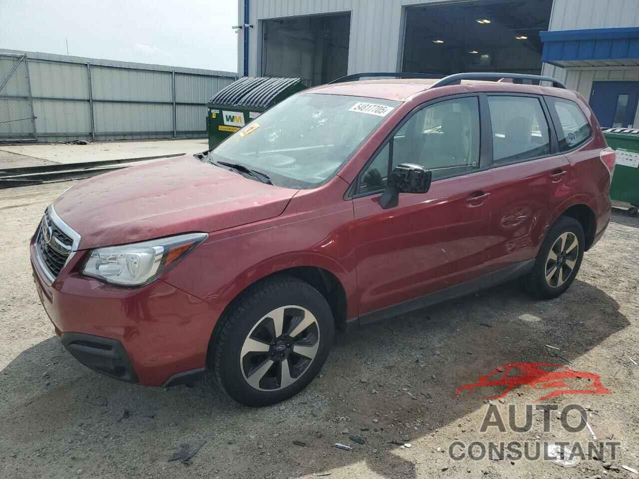 SUBARU FORESTER 2018 - JF2SJABC0JH504314