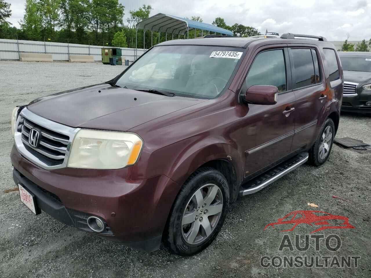 HONDA PILOT 2014 - 5FNYF3H96EB021773