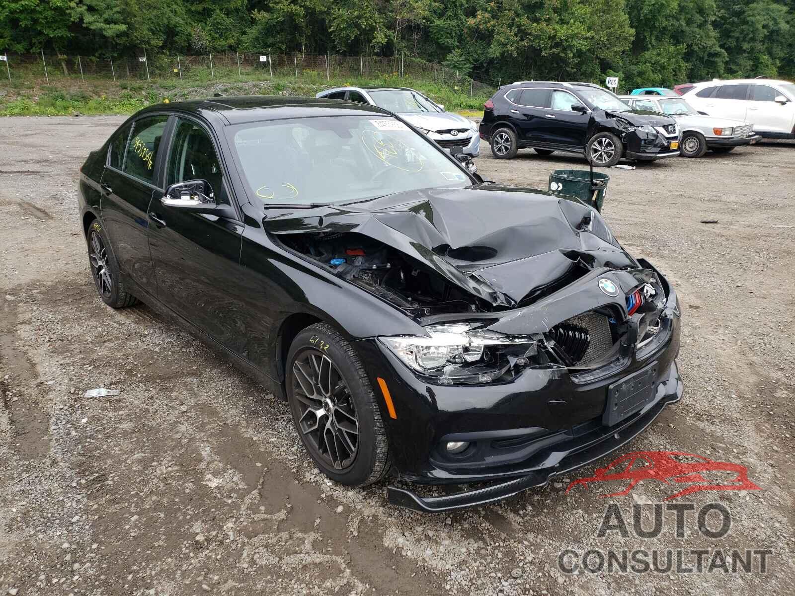 BMW 3 SERIES 2017 - WBA8E5G35HNU45508