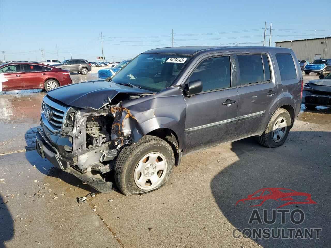 HONDA PILOT 2014 - 5FNYF3H27EB012843