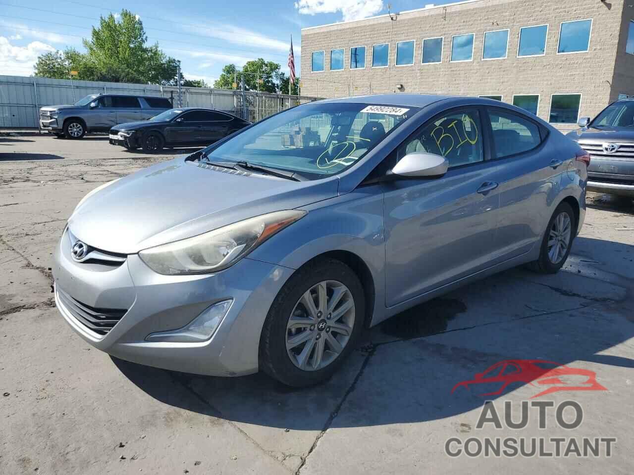 HYUNDAI ELANTRA 2014 - KMHDH4AE7EU093185