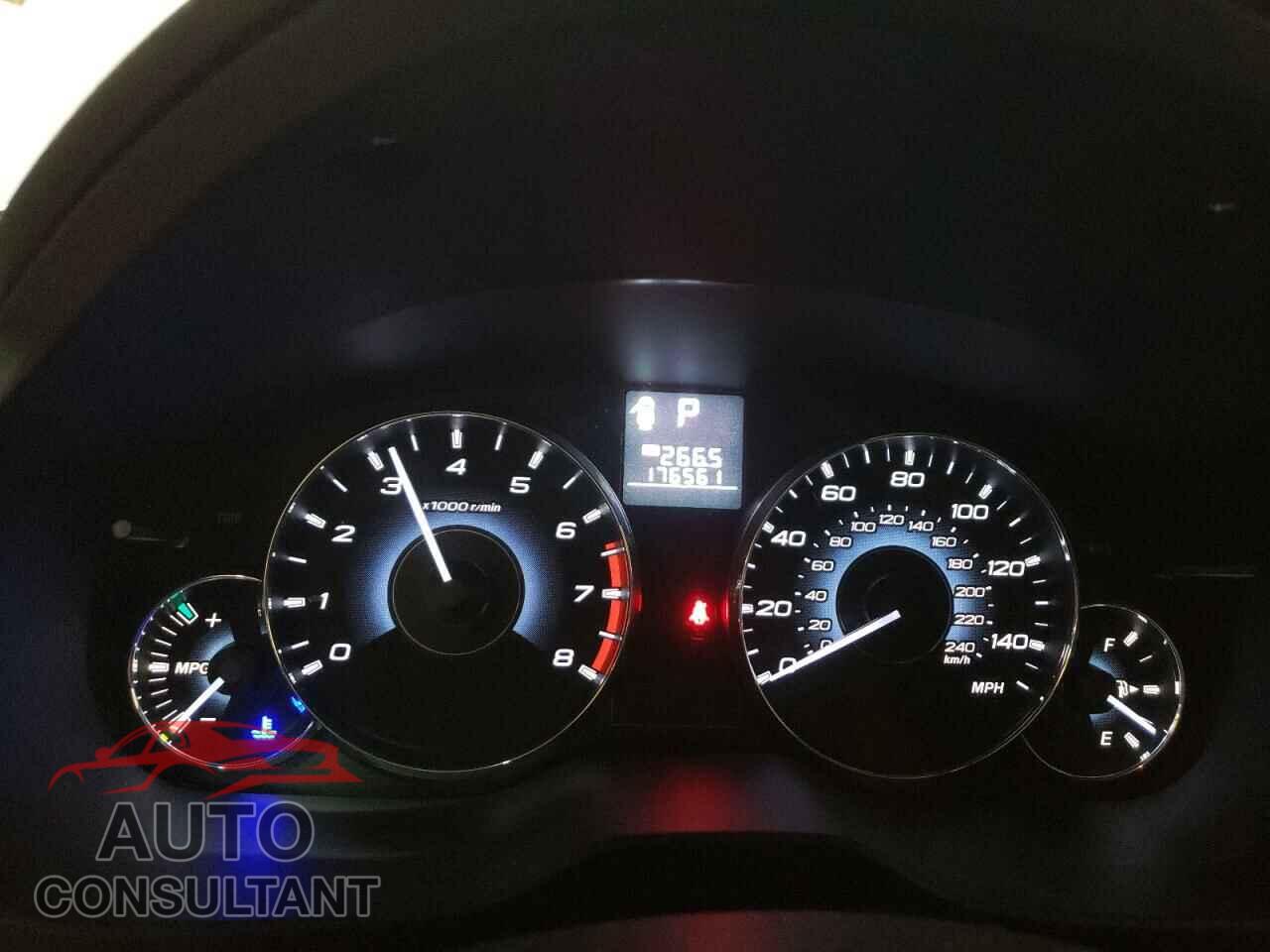 SUBARU OUTBACK 2012 - 4S4BRBKC8C3234127