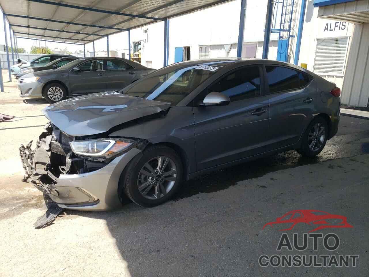 HYUNDAI ELANTRA 2017 - KMHD84LF2HU407674