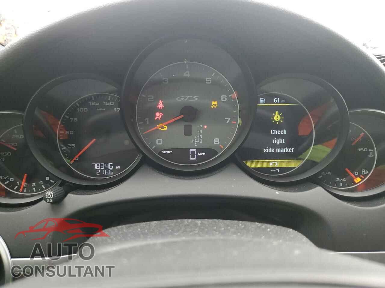 PORSCHE CAYENNE 2013 - WP1AD2A23DLA79333
