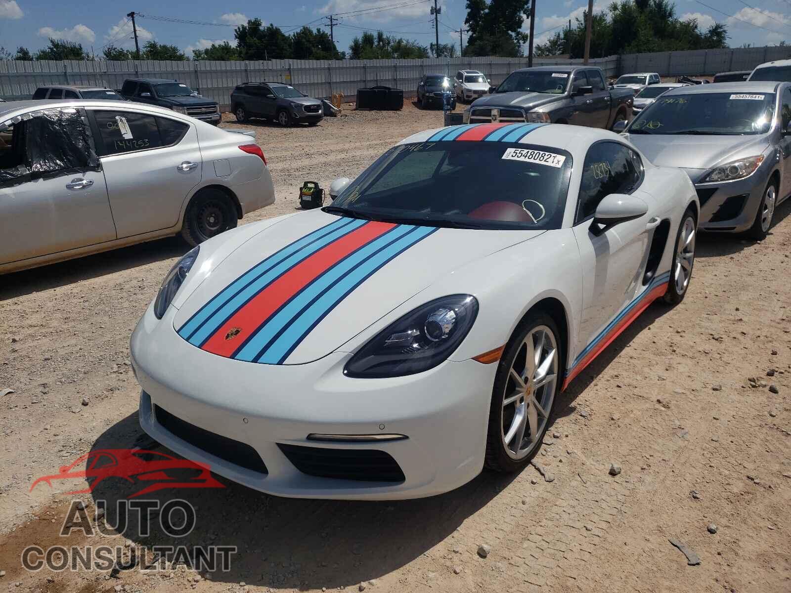 PORSCHE CAYMAN 2017 - WP0AA2A81HS270467