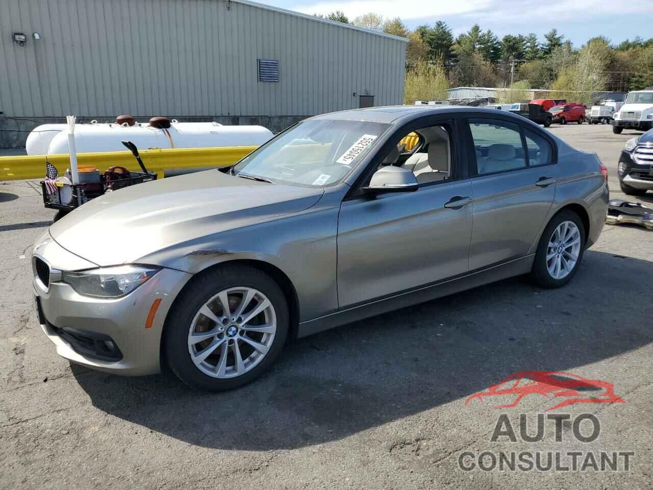 BMW 3 SERIES 2016 - WBA8A3C57GK551644