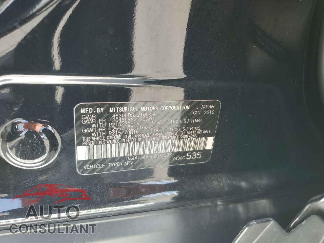 MITSUBISHI ECLIPSE 2020 - JA4AT3AA5LZ017276