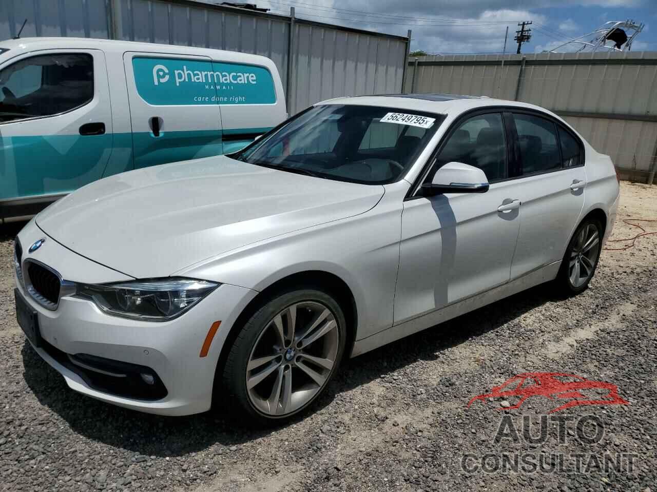 BMW 3 SERIES 2016 - WBA8E9G58GNT83500