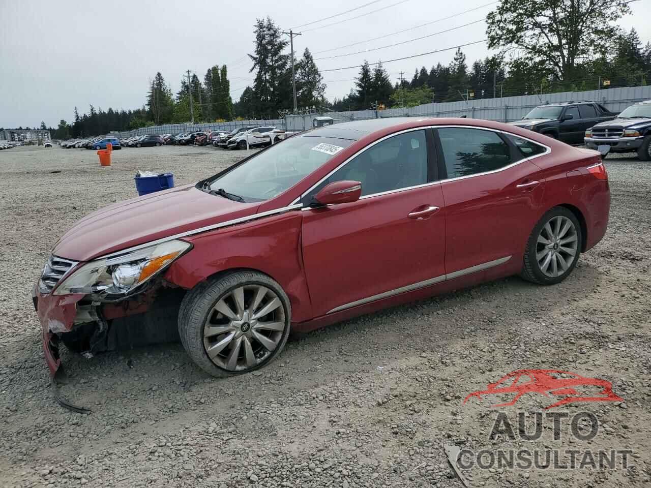 HYUNDAI AZERA 2012 - KMHFH4JG3CA157800