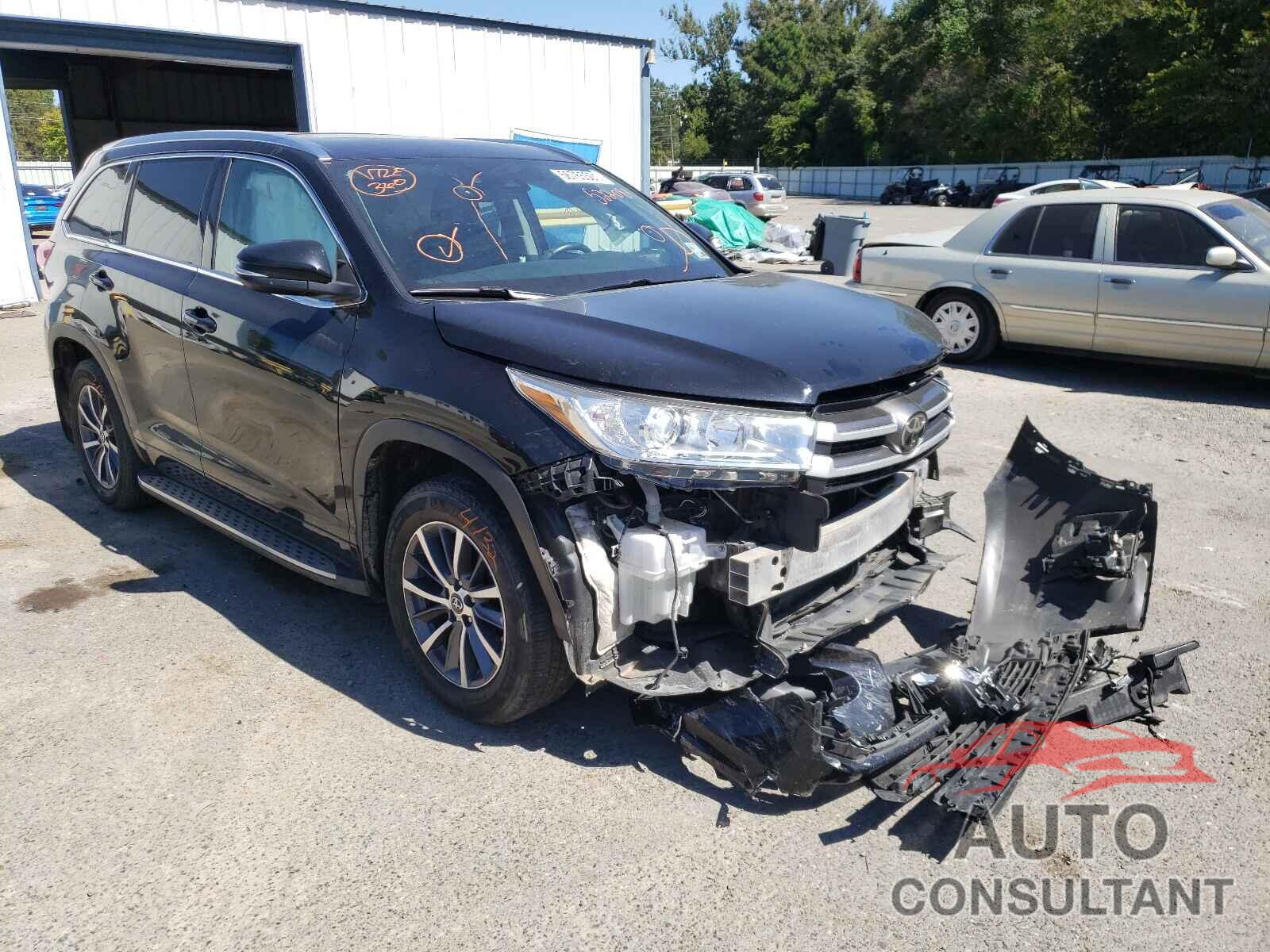 TOYOTA HIGHLANDER 2017 - 5TDKZRFH3HS522081