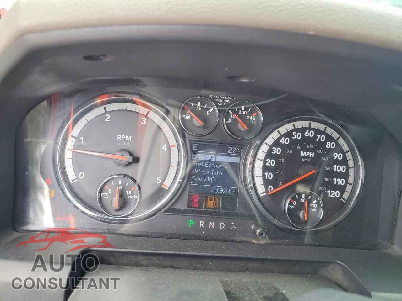 DODGE RAM 2500 2010 - 3D7UT2HL2AG134983