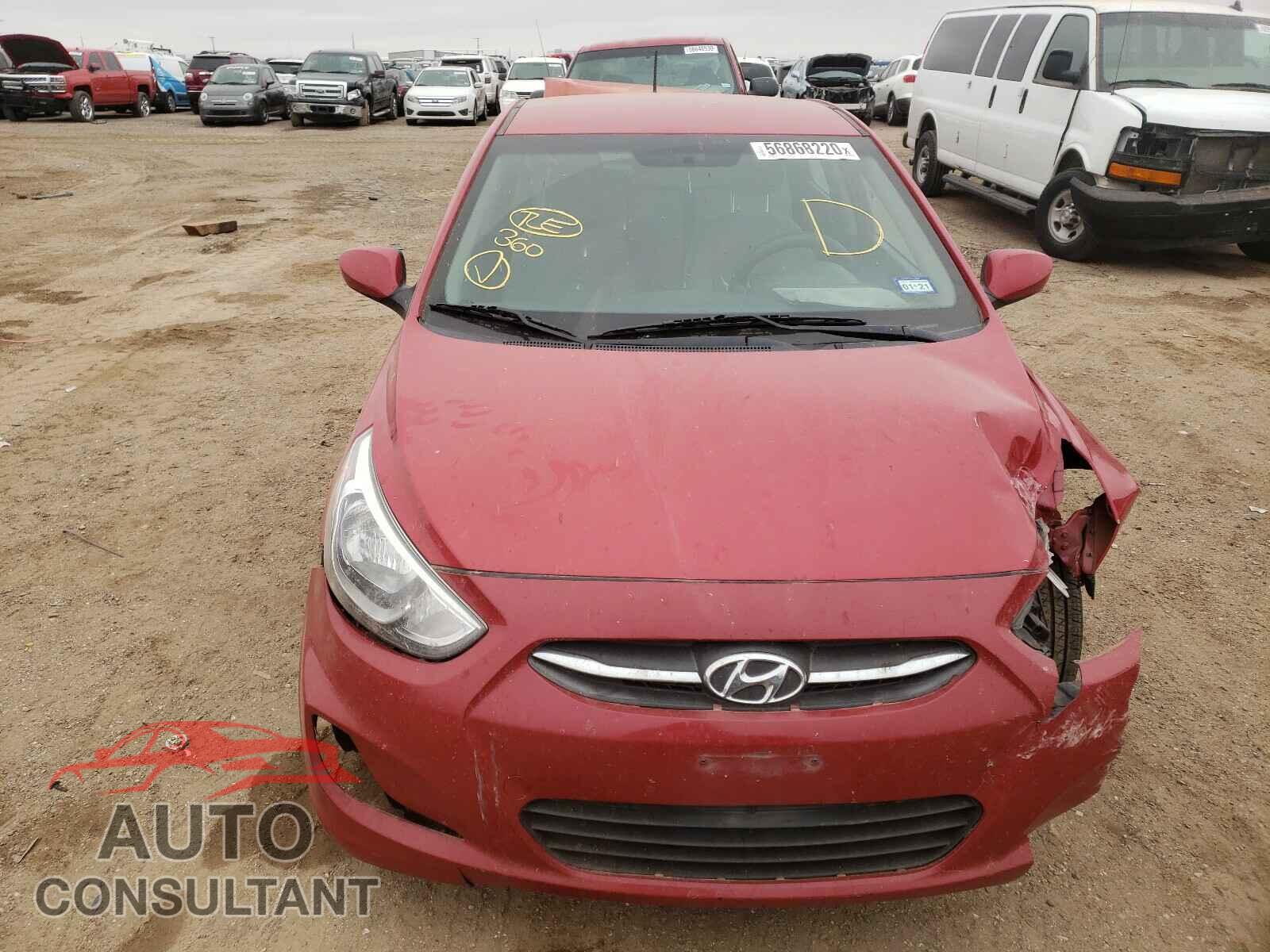 HYUNDAI ACCENT 2017 - KMHCT5AE6HU310312