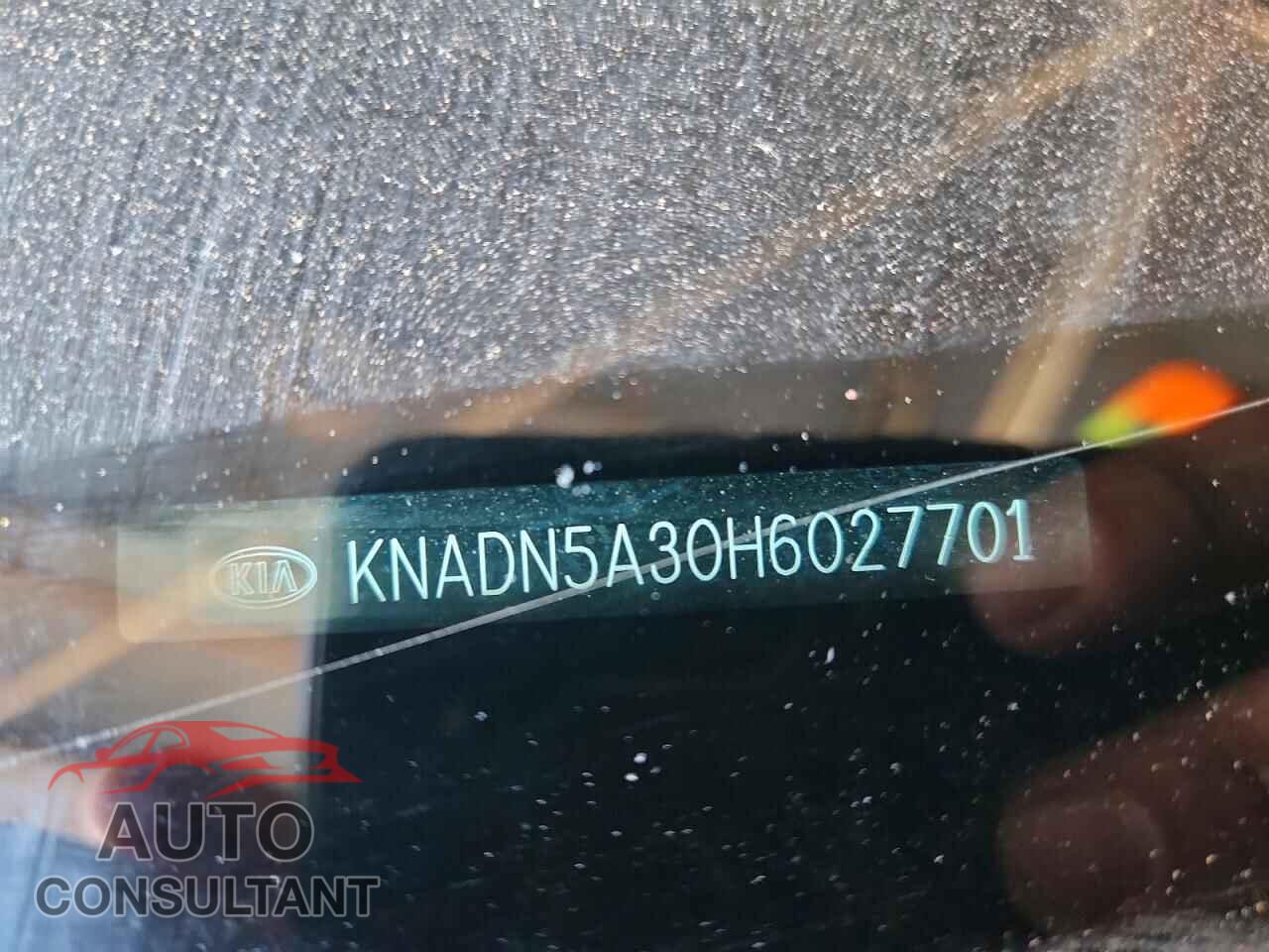 KIA RIO 2017 - KNADN5A30H6027701