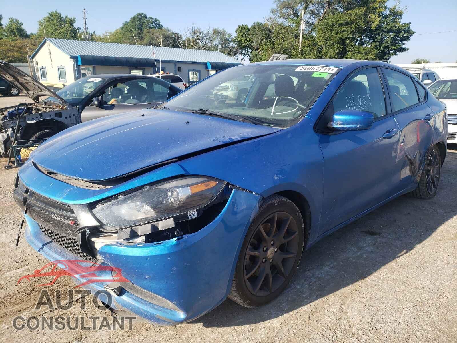 DODGE DART 2016 - 1C3CDFAA7GD712217