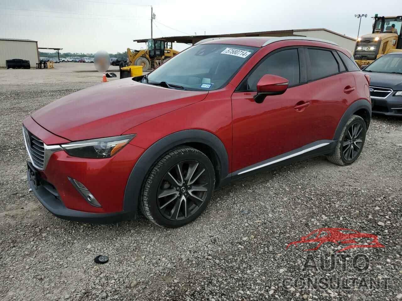 MAZDA CX-3 2016 - JM1DKBD78G0112392