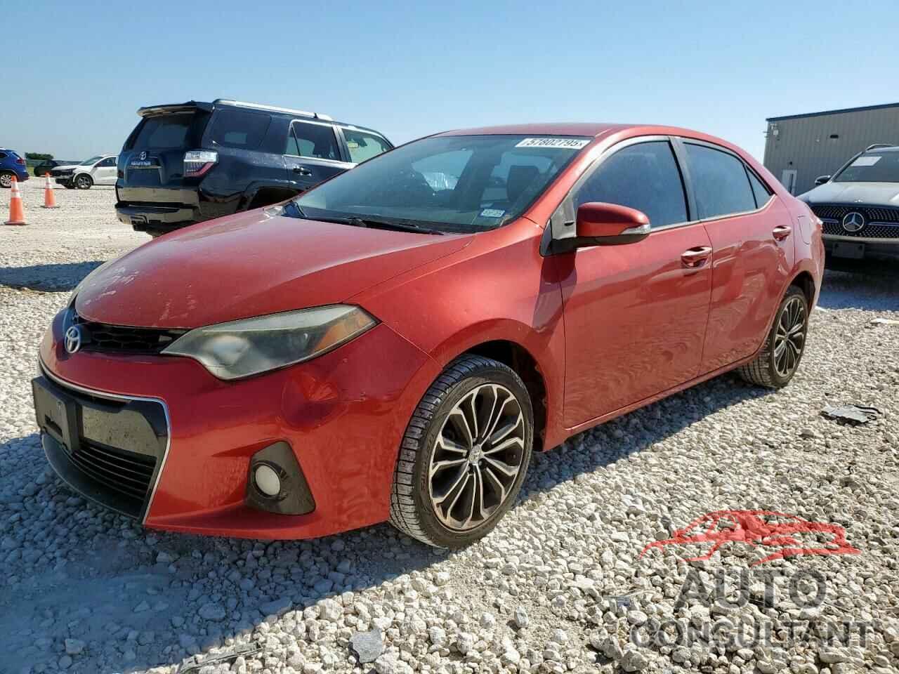 TOYOTA COROLLA 2015 - 5YFBURHE2FP255149