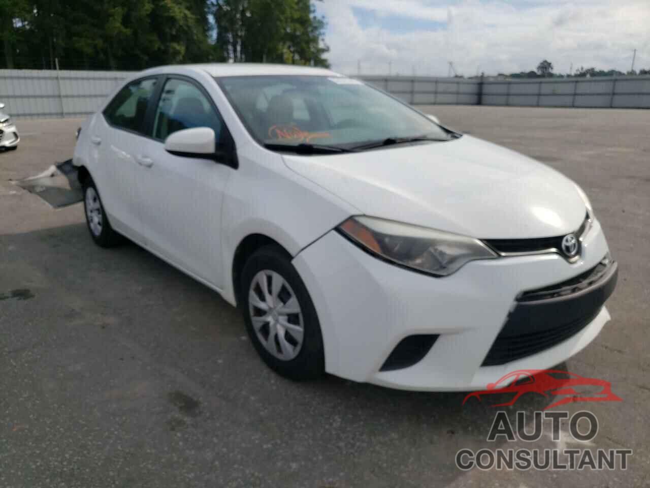 TOYOTA COROLLA 2016 - 2T1BURHE1GC717766