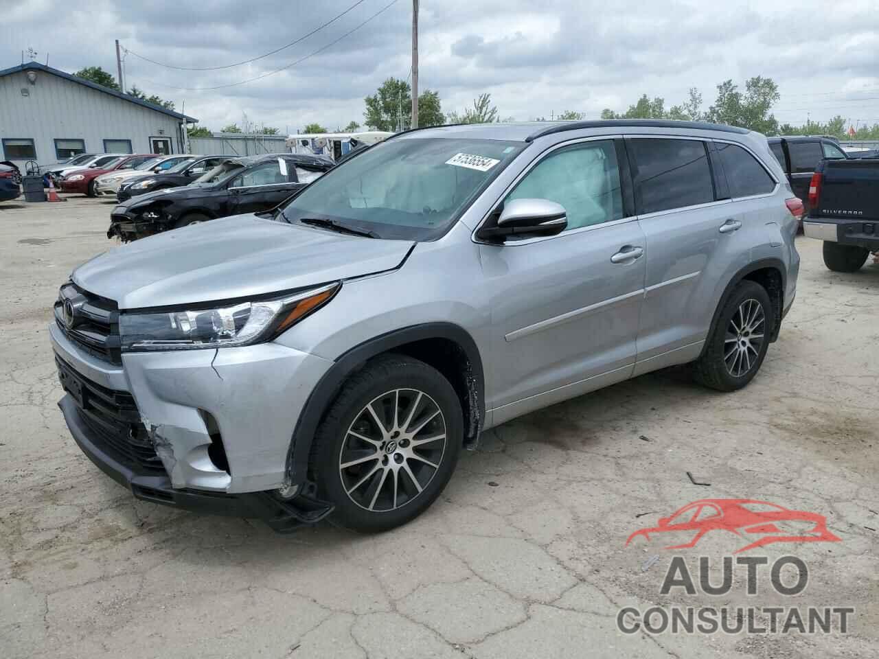 TOYOTA HIGHLANDER 2017 - 5TDJZRFH9HS426631