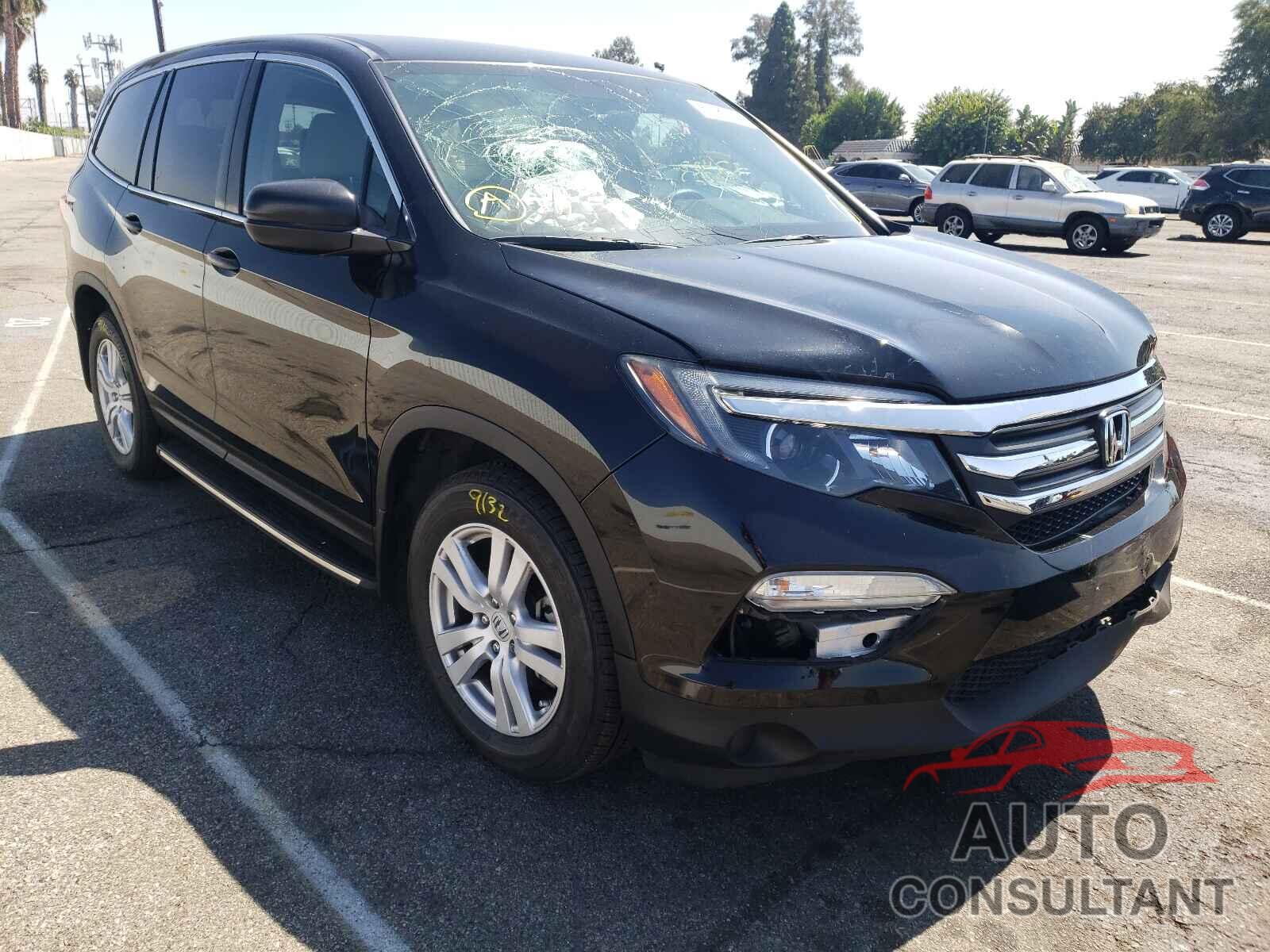 HONDA PILOT 2017 - 5FNYF5H18HB033336