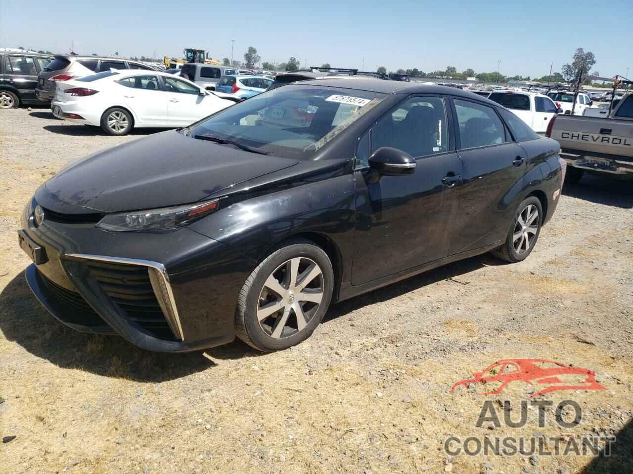 TOYOTA MIRAI 2017 - JTDBVRBD4HA002452