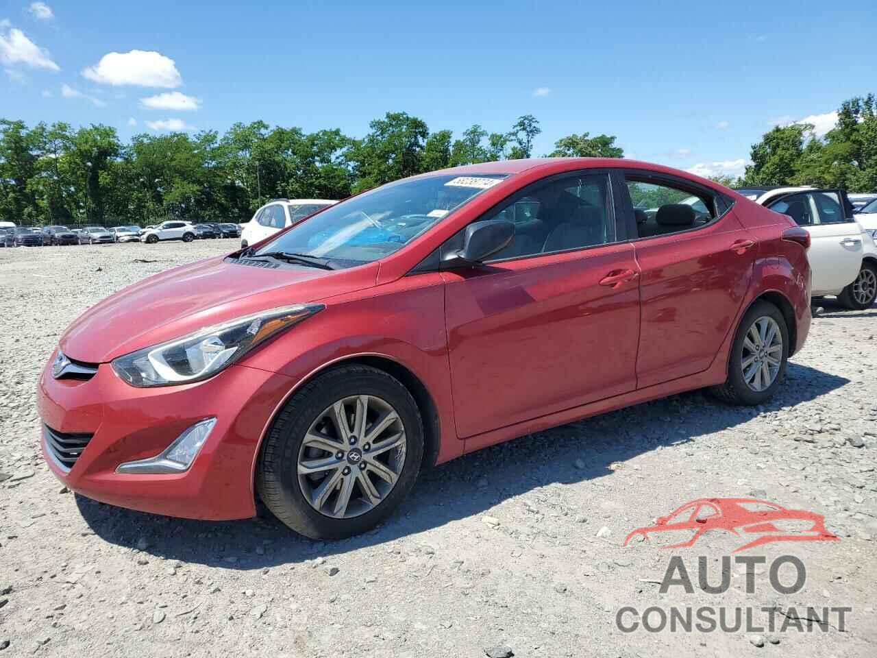 HYUNDAI ELANTRA 2016 - KMHDH4AE9GU491579