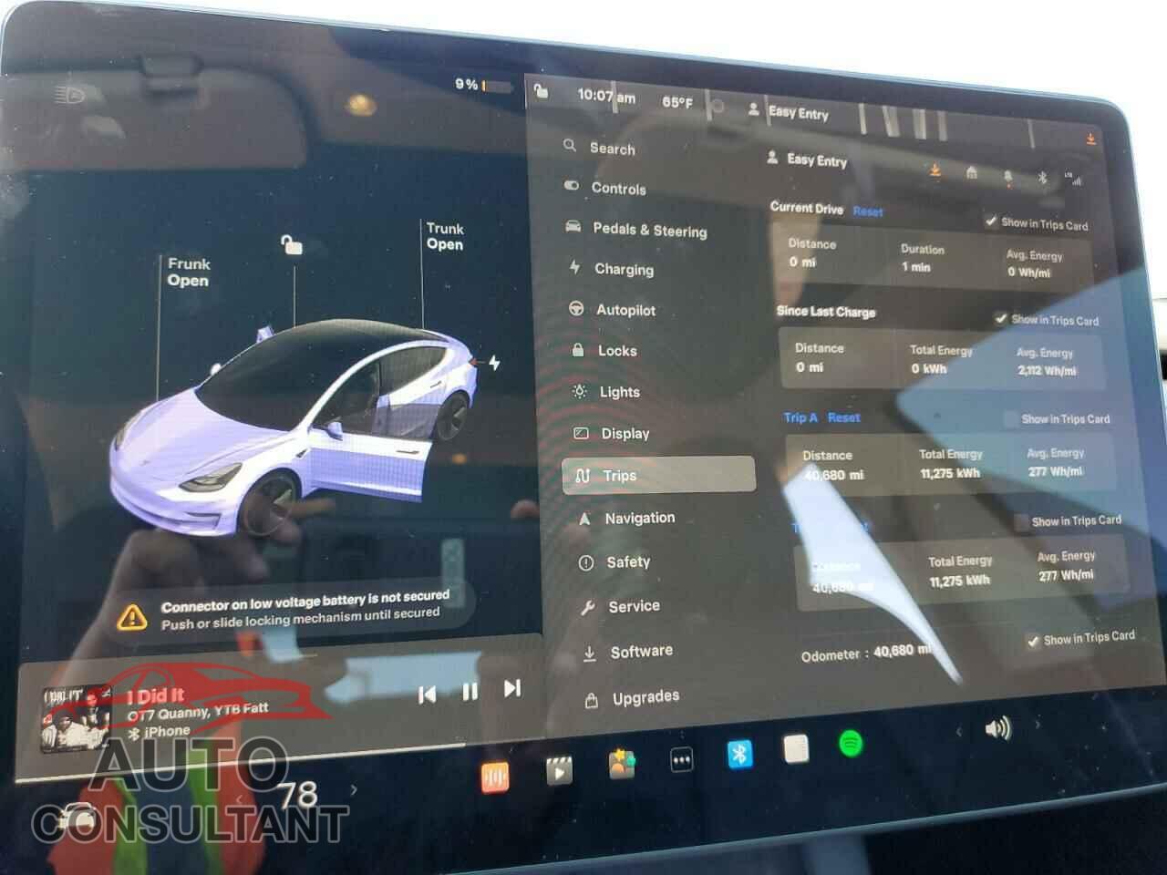 TESLA MODEL 3 2022 - 5YJ3E1EB5NF199375