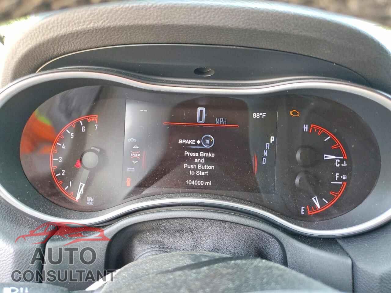 DODGE DURANGO 2019 - 1C4RDJFG5KC625419