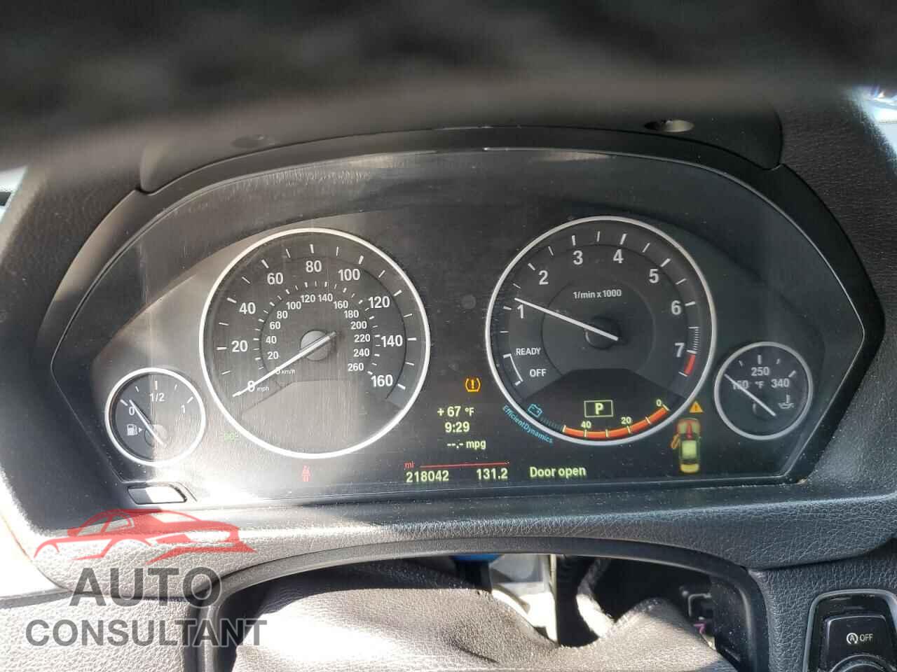 BMW 3 SERIES 2014 - WBA3B5G59ENS08570