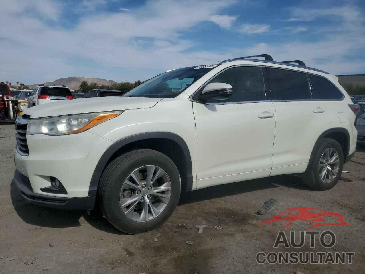 TOYOTA HIGHLANDER 2014 - 5TDKKRFH5ES018471