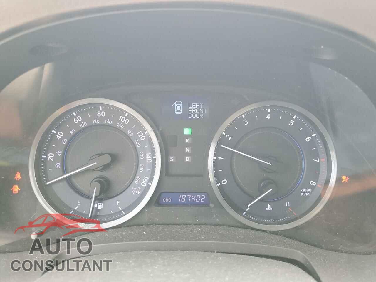 LEXUS IS 2011 - JTHBF5C21B5136191
