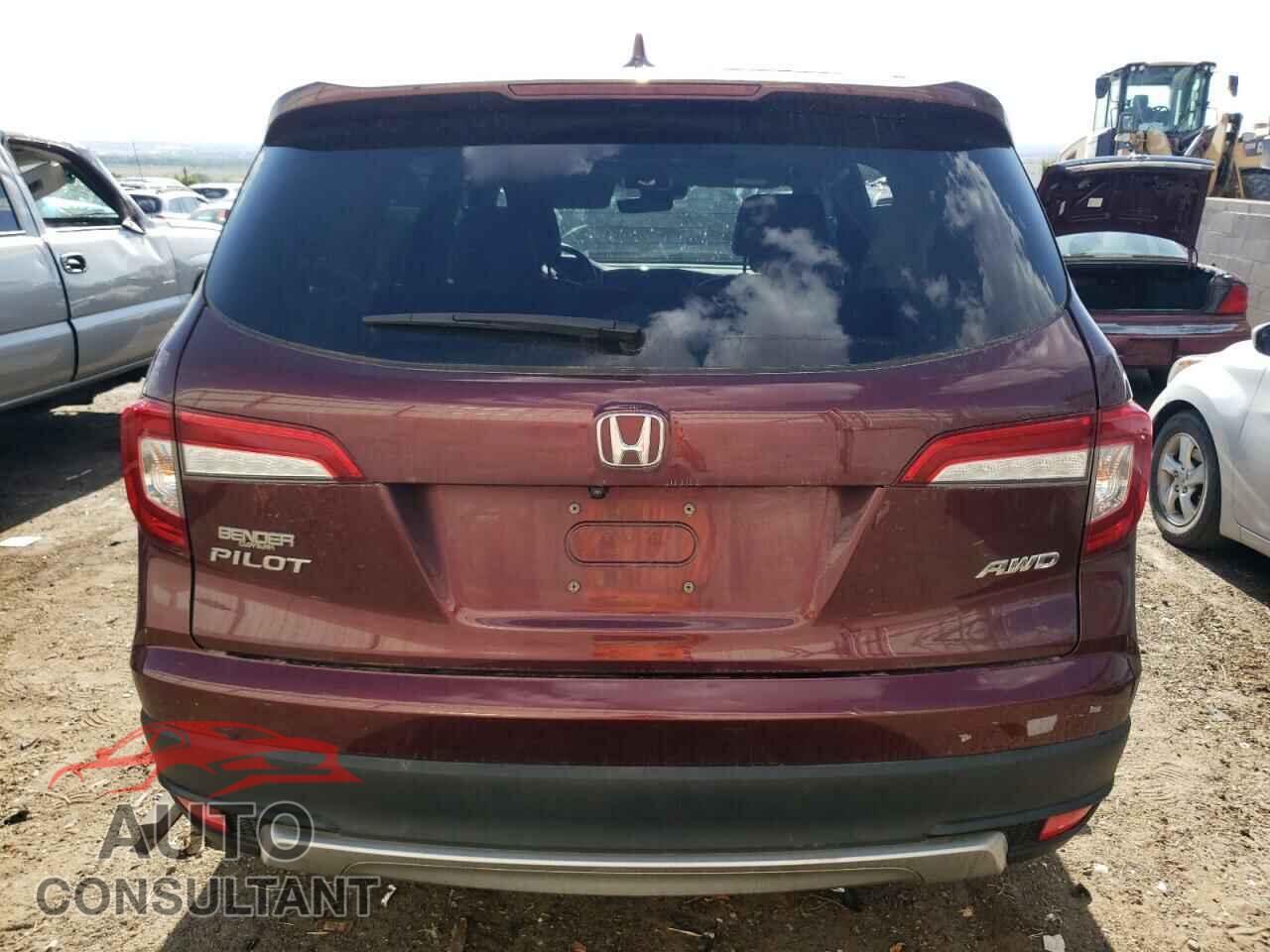 HONDA PILOT 2019 - 5FNYF6H49KB085257