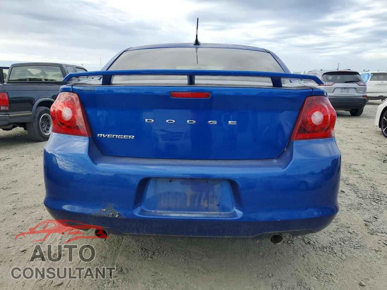 DODGE AVENGER 2013 - 1C3CDZAG3DN769106