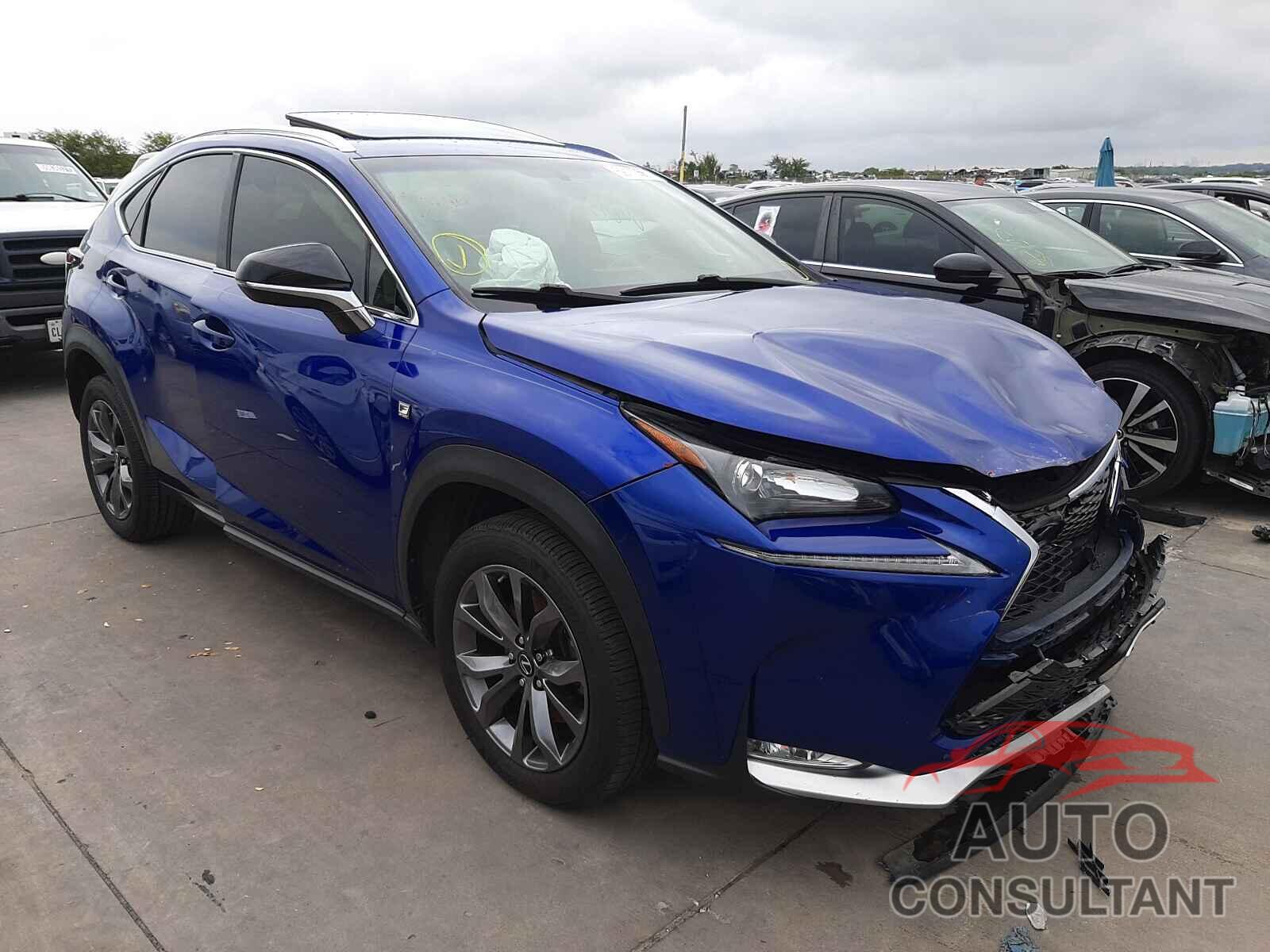 LEXUS NX 2017 - JTJYARBZ1H2057613