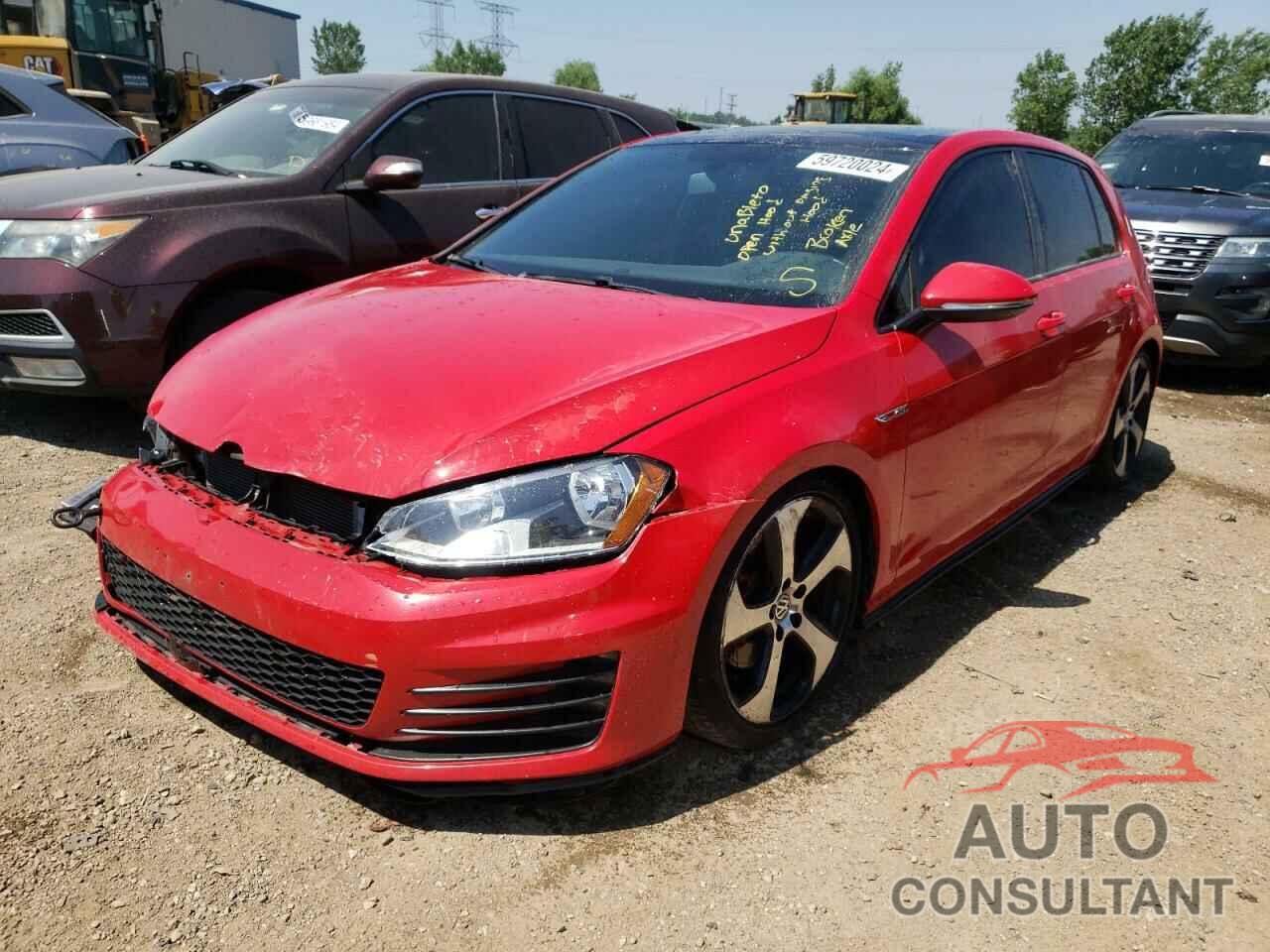 VOLKSWAGEN GTI 2016 - 3VW4T7AU3GM003157