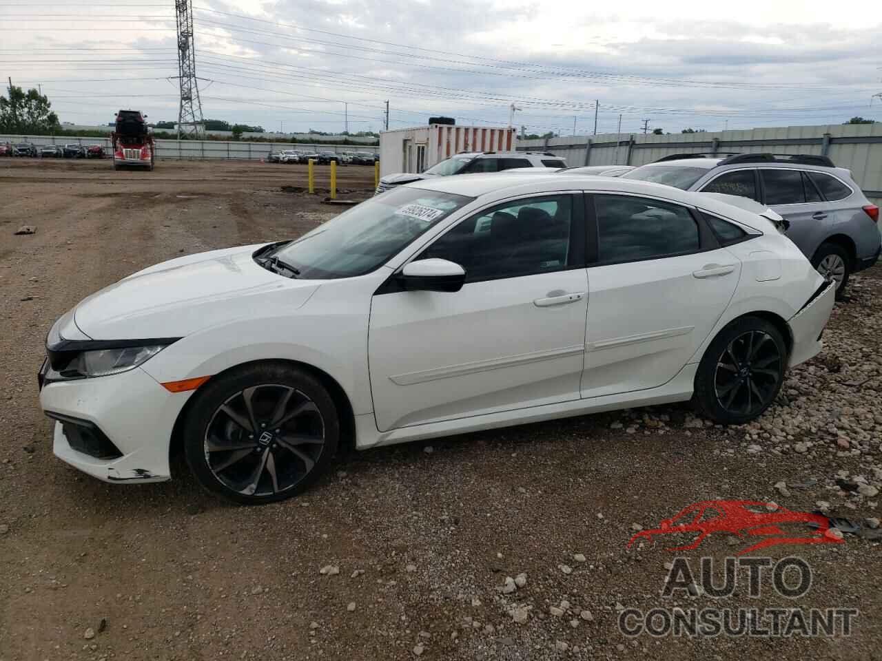 HONDA CIVIC 2019 - 2HGFC2F85KH589430