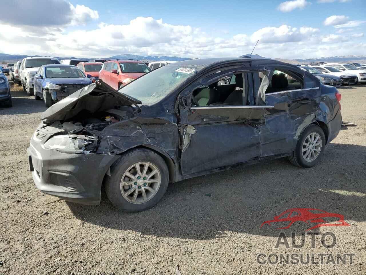CHEVROLET SONIC 2019 - 1G1JD5SB6K4149862