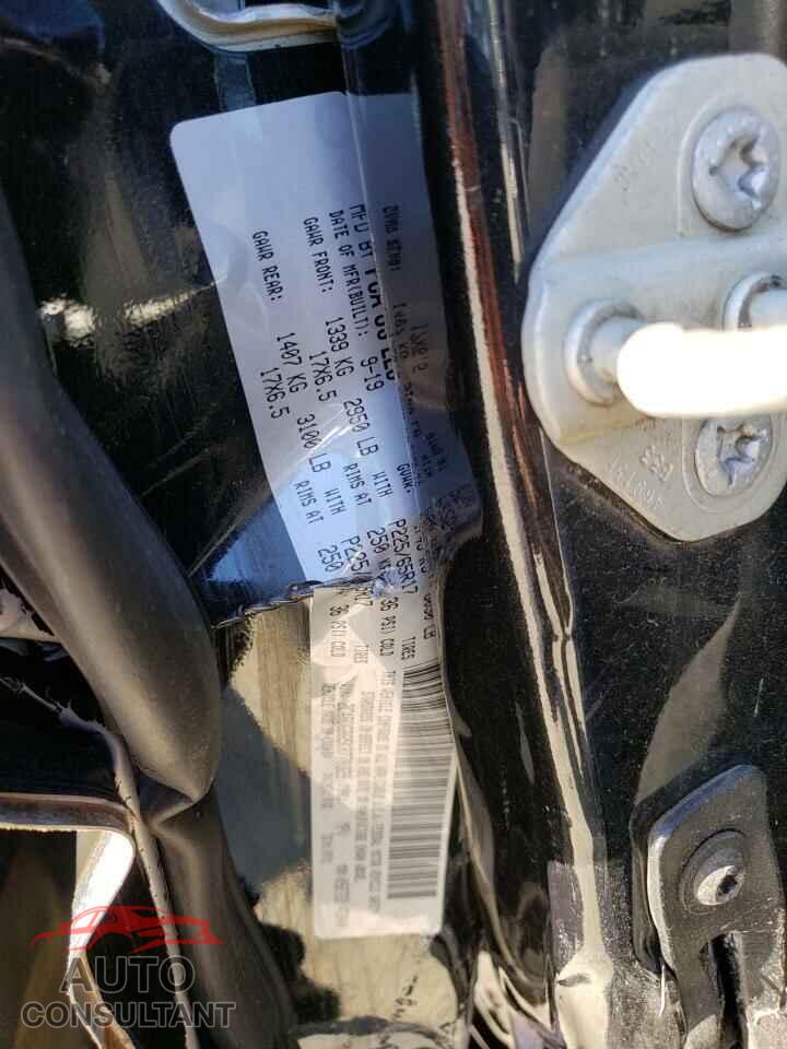 DODGE CARAVAN 2019 - 2C4RDGBG5KR770329
