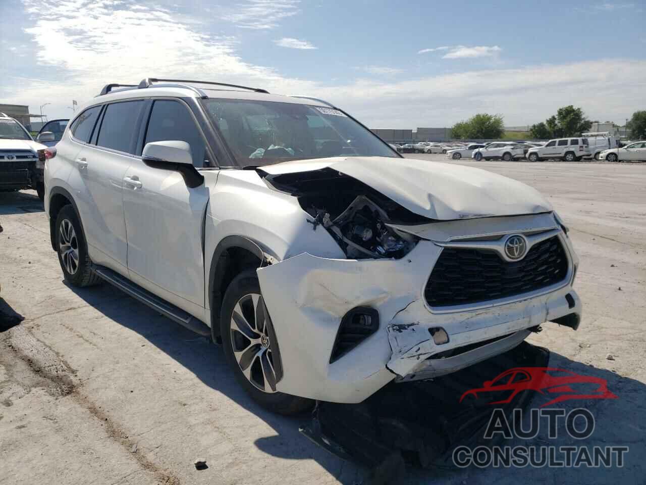TOYOTA HIGHLANDER 2021 - 5TDGZRAH9MS522805