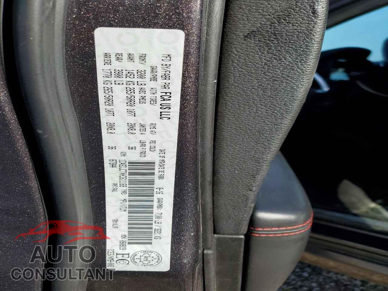 DODGE DURANGO 2017 - 1C4SDJCTXHC611169