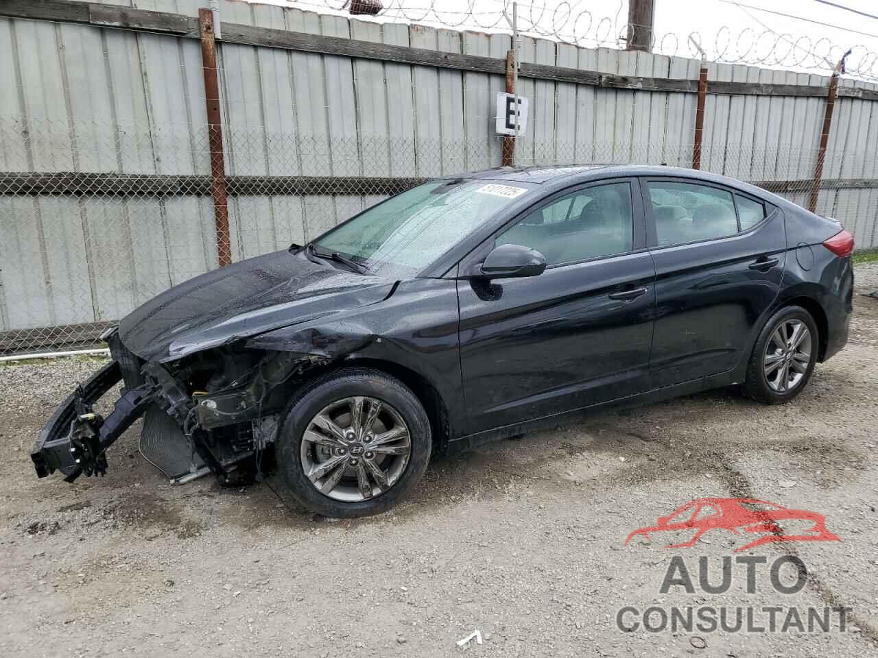HYUNDAI ELANTRA 2017 - KMHD84LF5HU201376