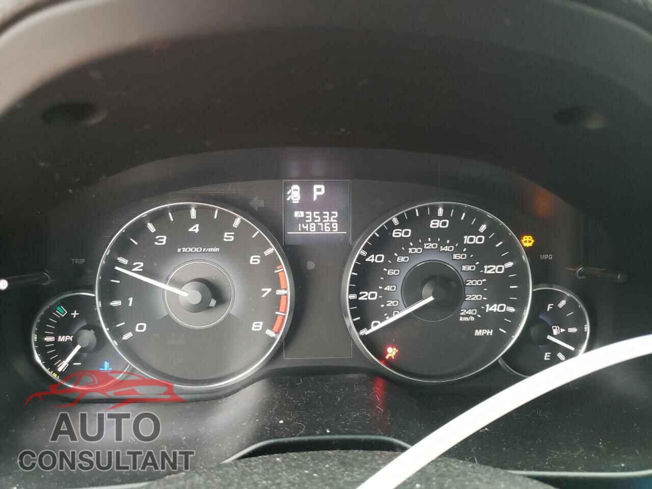SUBARU OUTBACK 2012 - 4S4BRBCC9C3301591