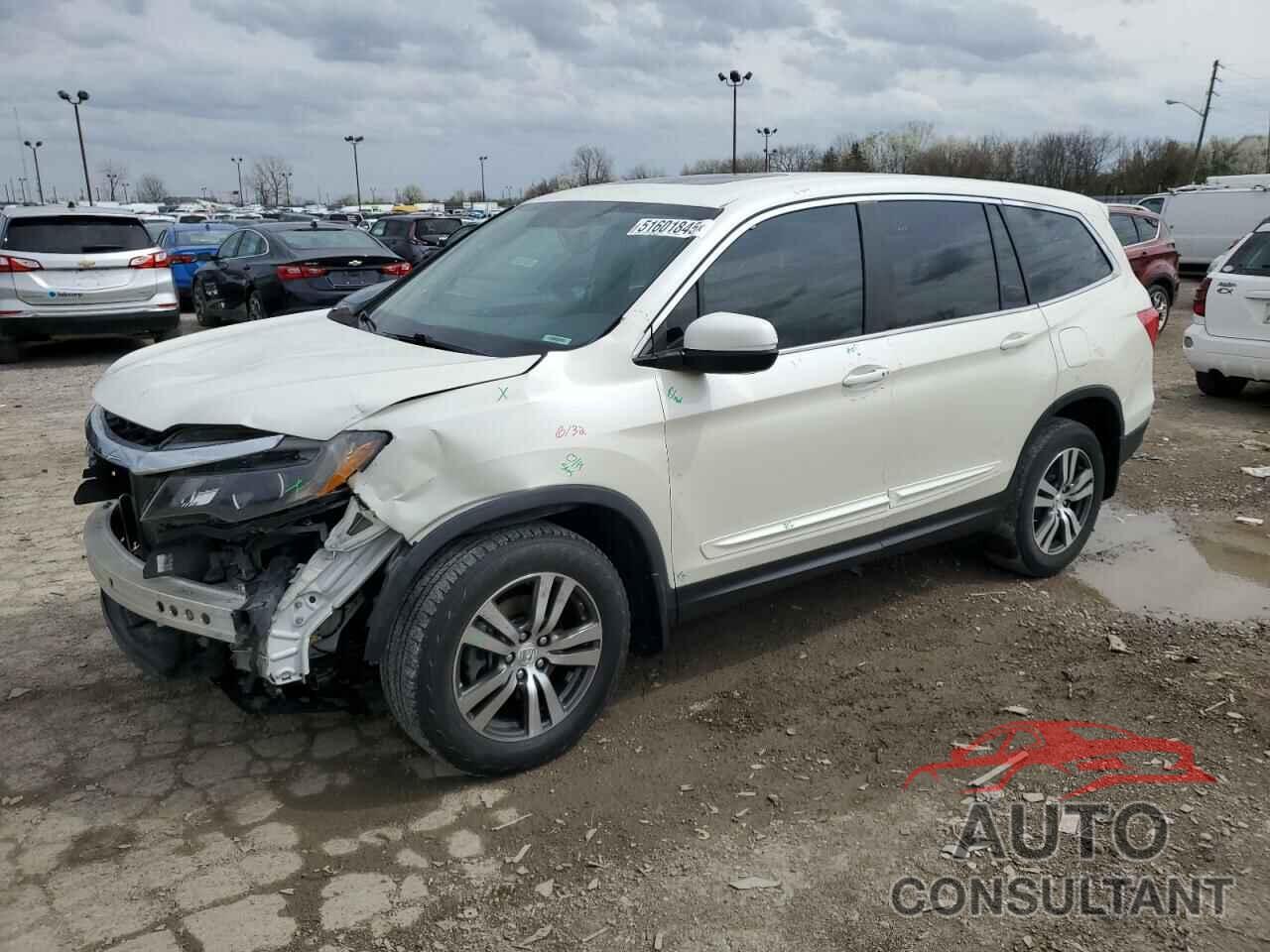 HONDA PILOT 2017 - 5FNYF6H89HB026138