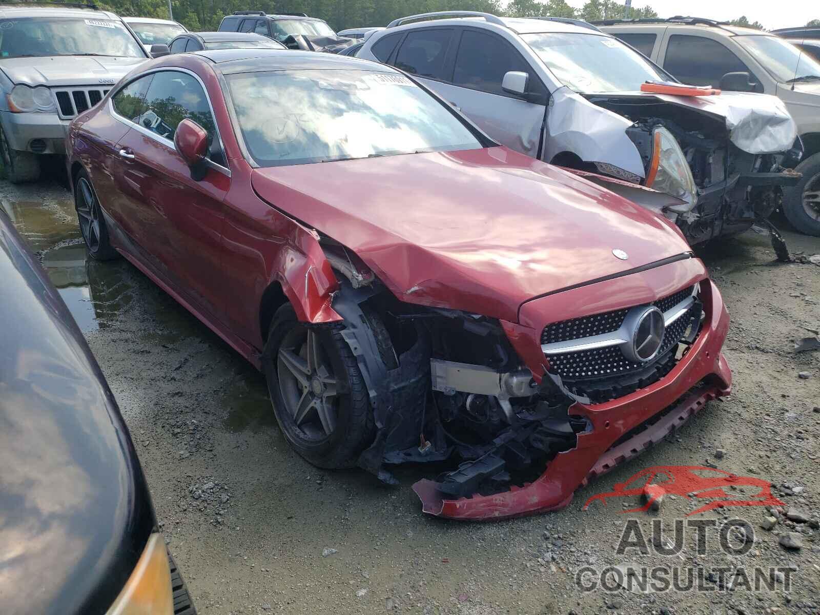 MERCEDES-BENZ C-CLASS 2017 - WDDWJ4JB1HF238291