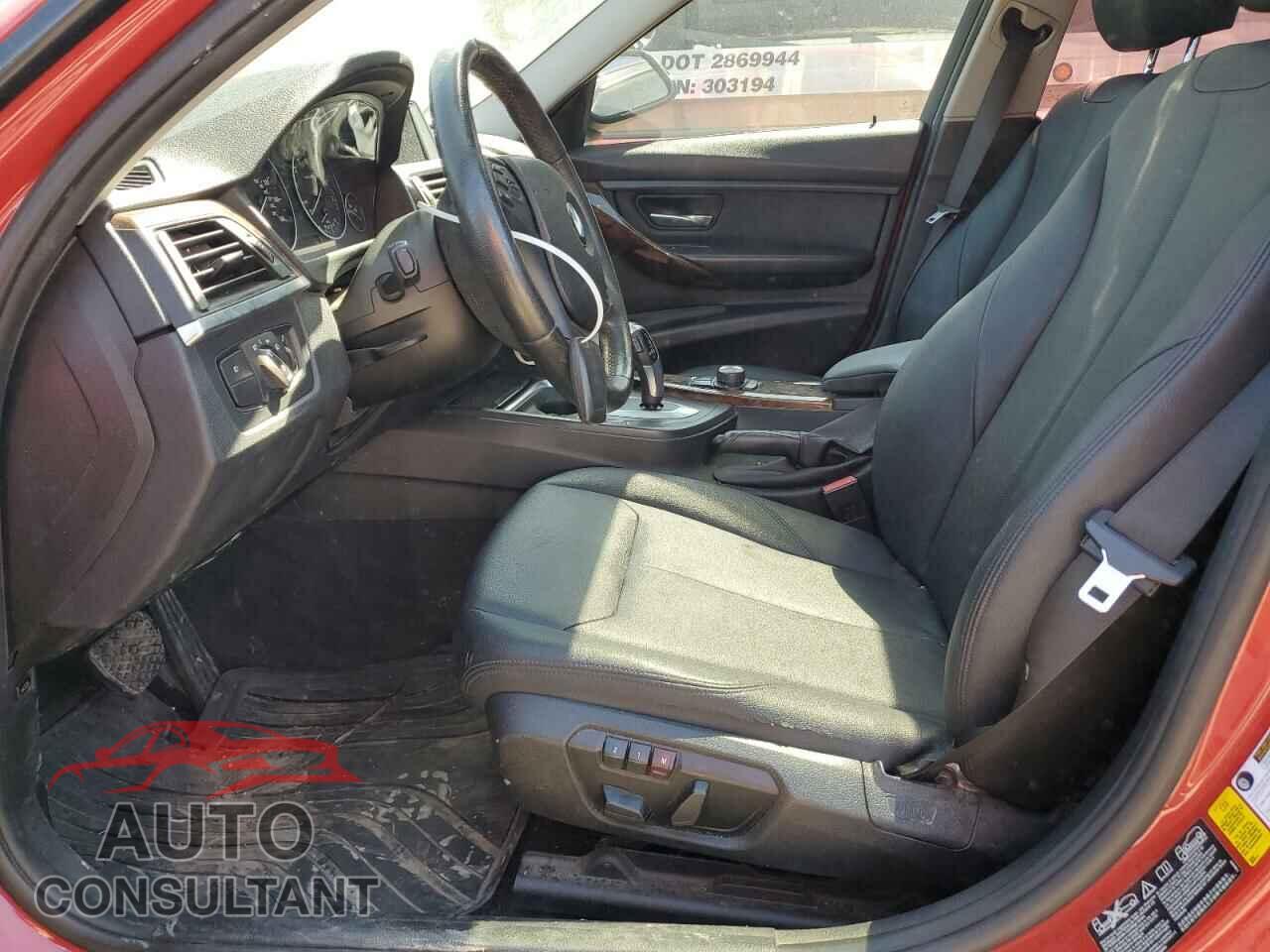 BMW 3 SERIES 2014 - WBA3C3C5XEF983557