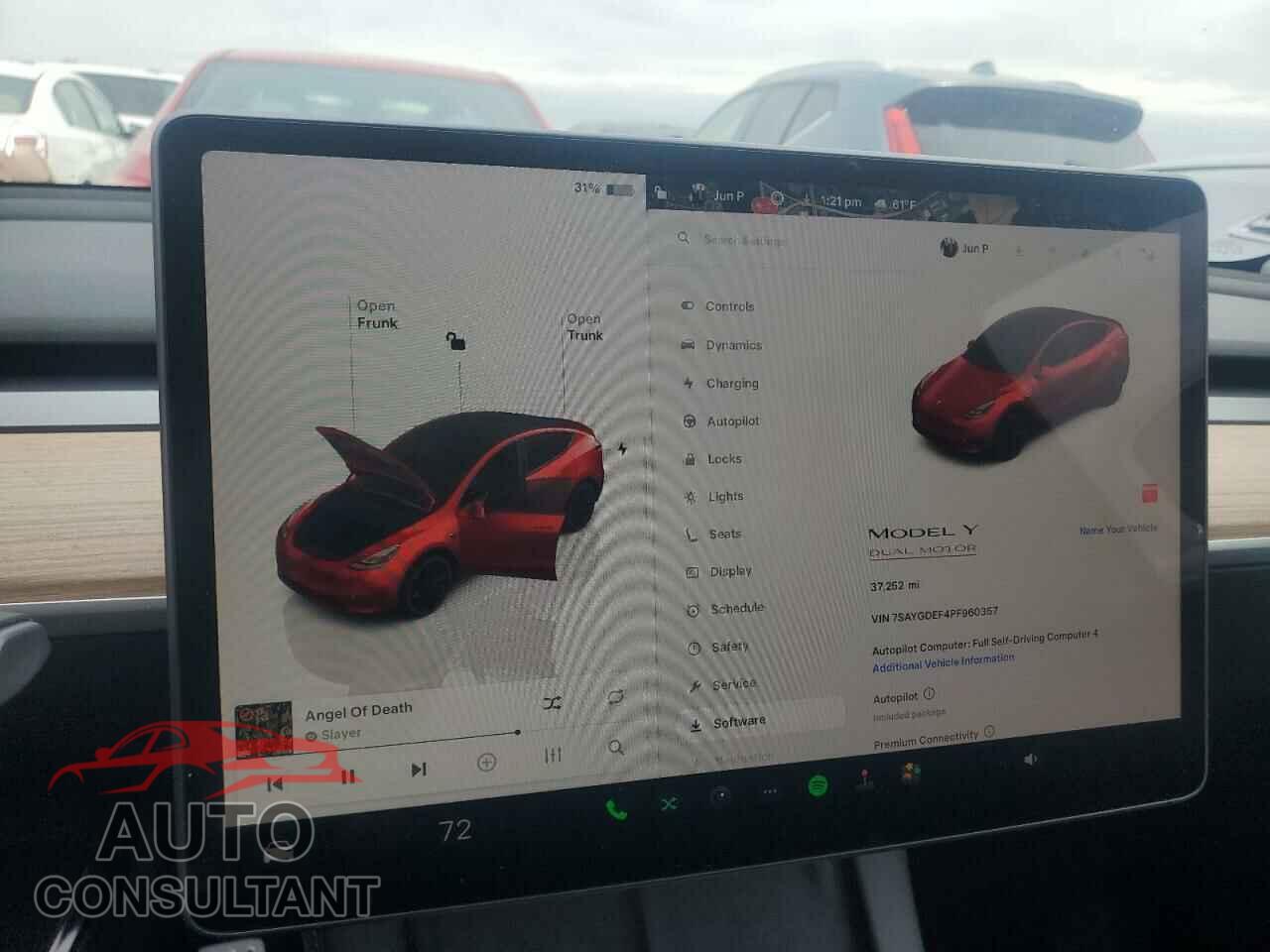TESLA MODEL Y 2023 - 7SAYGDEF4PF960357