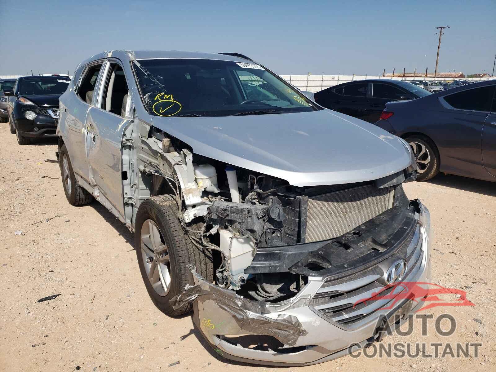 HYUNDAI SANTA FE 2018 - 5XYZU3LB9JG570827