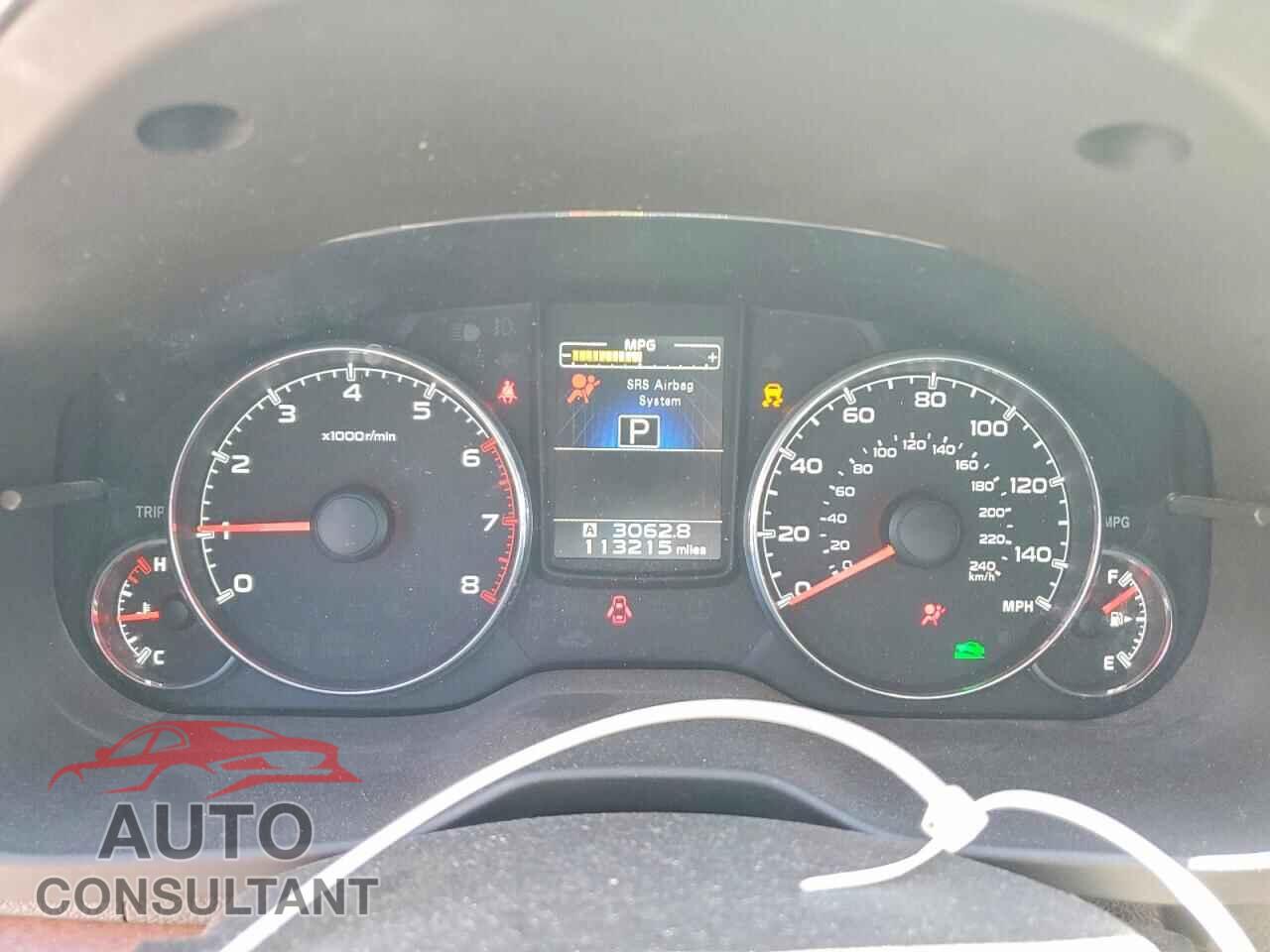 SUBARU OUTBACK 2013 - 4S4BRBLC8D3200544